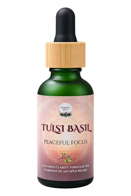 Tulsi Basil Spagyric ~ Ocimum sanctum 30ml